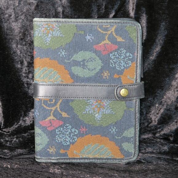 Vintage Leather Trim Day-Timer Planner Seddon Ryan Wylde boho READ Witch Nature - Picture 2 of 12